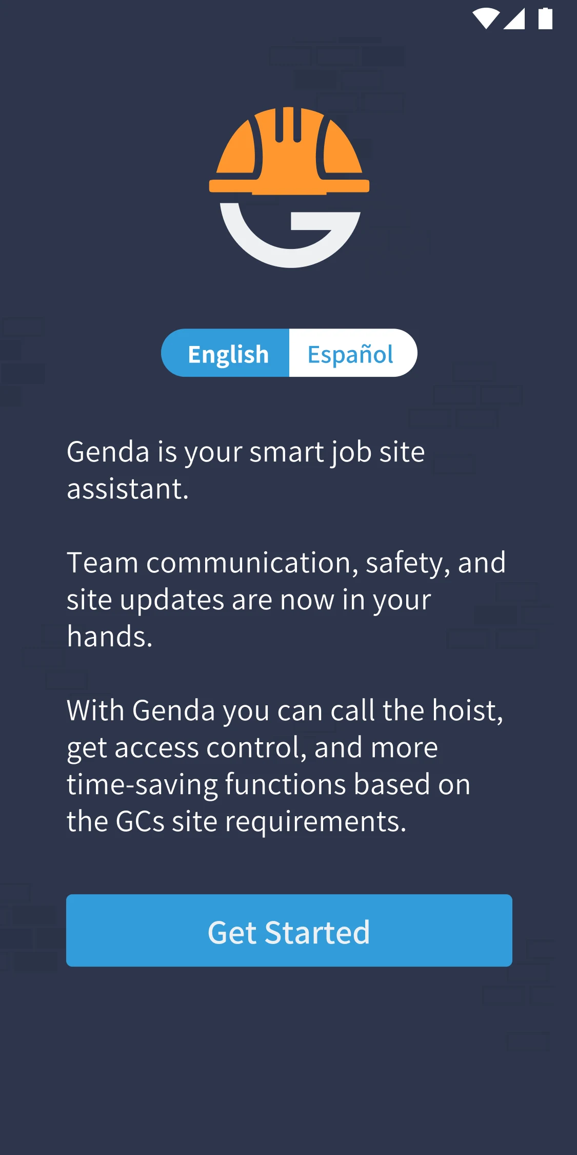 Genda screenshot